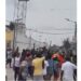 Jubilation As Military Arrive At The Oba Elegushi Area Of Lagos Where Residents Were Not Allowed To Vote Except It’s For APC (Video)