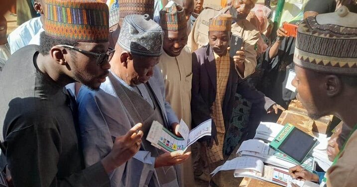 Gov Ganduje Casts His Vote In Kano (Video)