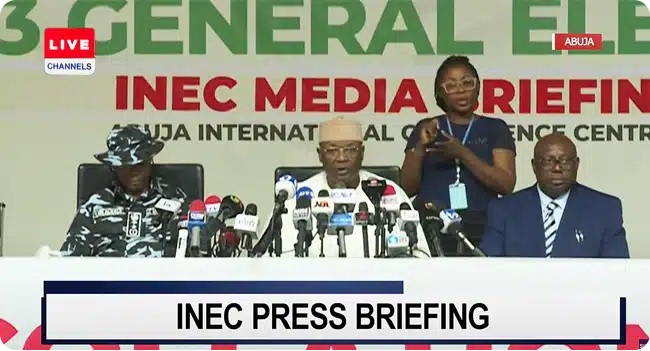 #NigeriaDecides2023: Labour Party, PDP, ADC Call For INEC Chairman’s Resignation