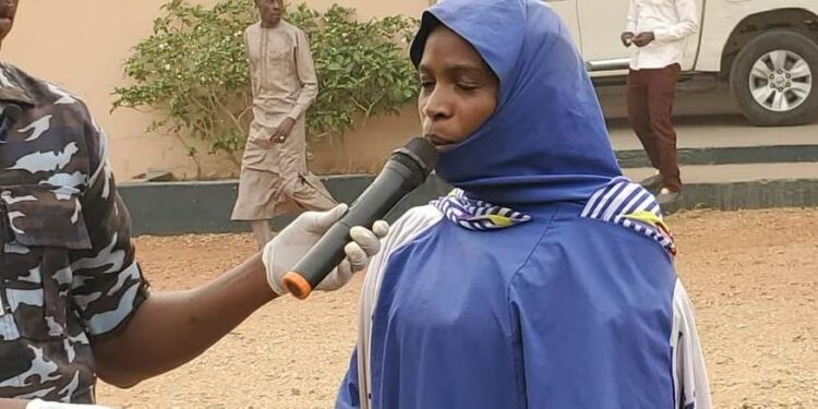 Police Arrest Female Gunrunner Who Specialises In Supplying Arms To Bandits (Photo)
