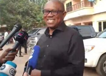 Peter Obi Casts His Vote In Anambra (Video)