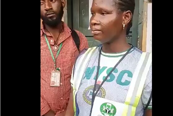 Corps Member Apologizes After She Is Caught Allegedly Transferring Labour Party Votes To NNPP (Video)