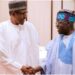 ‘Thank You For Not Seeking Third Term Unlike Someone’ – Tinubu Hails Buhari