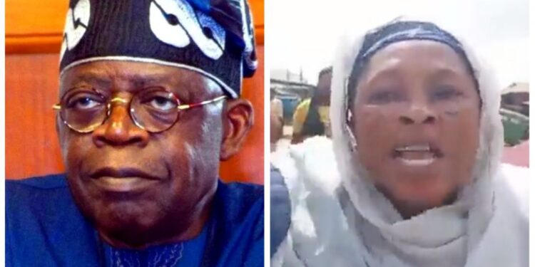 “Tinubu Ole” – Osun Residents Chant As Woman Lays Curse On APC Presidential Candidate (Video)