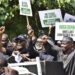 Our Protest Will Last Long – Atiku Declares As PDP Storm INEC Headquarters