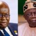 “No One Has Sent You To Congratulate The Winner Of A Rigged Election” – Ghanaians Attack Their President For Congratulating Tinubu