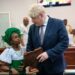 Former UK Prime Minister Boris Johnson Arrives Lagos; Asks For Closer Nigeria-UK Ties (Photos & Video)