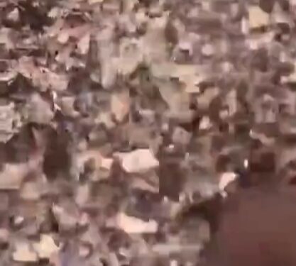 Nigerian Man Angered With The Way Old Naira Notes Are Disposed Amid Scarcity Of The New Notes (Video)