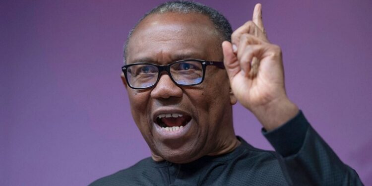 Peter Obi Reacts After Thugs Set Ablaze Spare Parts Market In Lagos