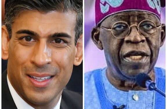 UK Prime Minister, Rishi Sunak Reacts To  Tinubu’s Victory