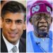 UK Prime Minister, Rishi Sunak Reacts To Tinubu’s Victory