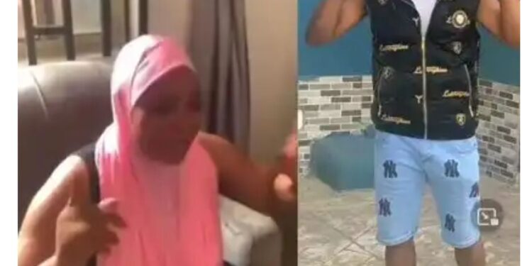 Comedian Lande’s Wife Breaks Down In Tears As She Denies Putting Pressure On Her Husband (Video)