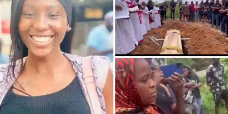 Tears As Popular Nollywood Actress Is Laid To Rest (Video)