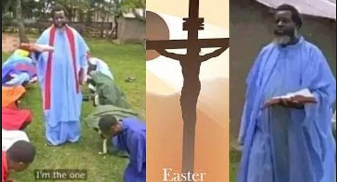 Reverend Who Claims To Be Jesus Alerts Police As Community Vow To Crucify Him During Easter