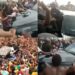 Youths In Benin Remove Their Shirts To Clean Peter Obi’s Car As He Visits For Governorship Campaign (Videos)