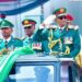 President Buhari Sparks Reactions As He Dresses In Full Military Attire (Photos & Comments)