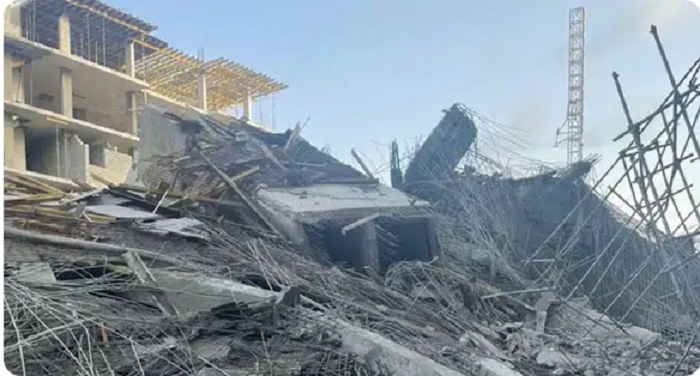 Another Building Collapses In Ibadan, Rescue Mission Begins