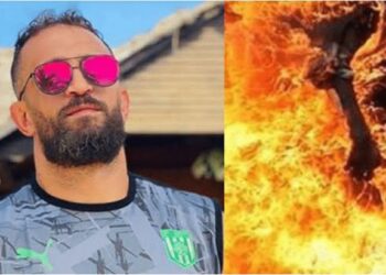 Tunisian Footballer Sets Himself Ablaze…… You Won’t Believe Why