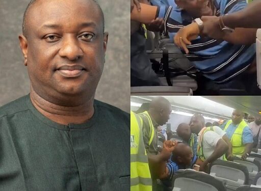Festus Keyamo Reacts To Trending Video Of A Man Being Removed From An Aircraft After Saying “Tinubu Must Not Be Sworn In”