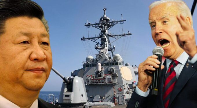 US Warship Sails Through Taiwan Strait Days After China Surrounded The Island And Simulated an Invasion