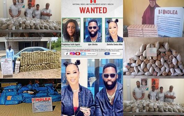 Popular Prophetess, Celebrity Couple Declared Wanted For Drug Trafficking