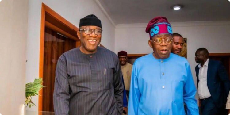 Fayemi Joins Others To Lobby For Ministerial Appointment In Tinubu’s Cabinet