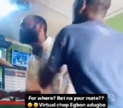 Drama As Man Demands Refund After Losing 50K At A Betting Shop (Video)