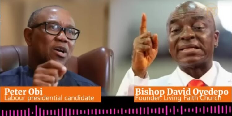 Leaked: Listen To Trending Alleged Phone Call Between Peter Obi And Bishop Oyedepo (Audio)