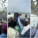 See How Abuja Residents Welcomed Tinubu At Airport As He Returns From France (Videos)