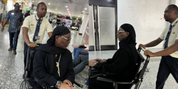 Charly Boy Breaks Silence Over Photos Of Him On Wheelchair At The Airport