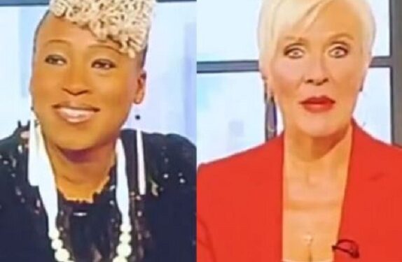 Moment Nigerian Lawyer And Activist, Shola Mos-Shogbamimu Insisted European TV Presenter Pronounces Her Name Accurately (Video)