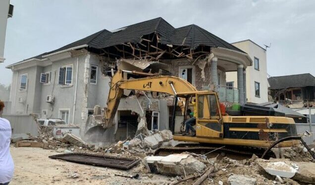 Sanwo-Olu Accused of Demolishing Buildings Belonging to Igbos In Ajao Estate Over Election Outcome (Video)