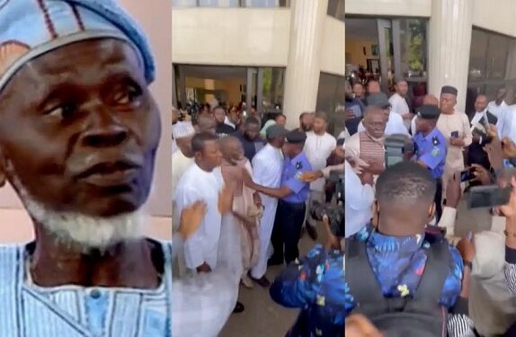 Watch Moment Lamidi Apapa Was Booed, Humiliated Out Of Presidential Tribunal (Video)