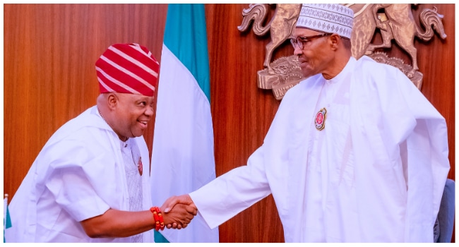 President Buhari Sends Strong Message To Gov Adeleke