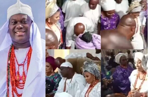 Ooni Of Ife Officially Welcomes Seventh Wife, Opeoluwa Elizabeth
