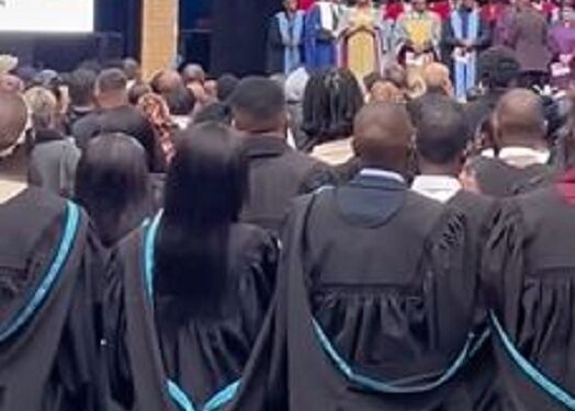 Man Receives Diploma Certificate For His Son Who Died A Day Before Graduation (Video)