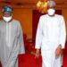 Buhari Takes Tinubu On Tour of Aso Villa (Video)