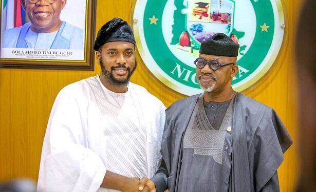 26-Year-Old Becomes Youngest Lawmaker In Ogun, Meets Dapo Abiodun (Photo)