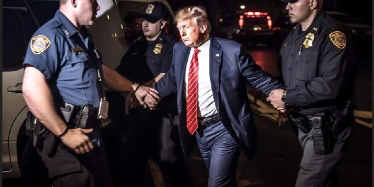 US Ex-President, Donald Trump Arrested, Detained