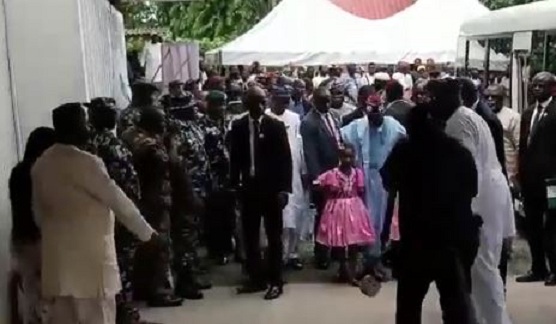 President Tinubu Visits Alake Of Egbaland In Abeokuta (Video)
