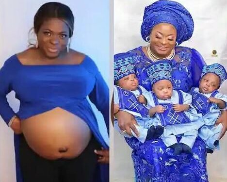 Six Failed IVFs In UK, Tried Once In Nigeria And Got Triplets – 54-year-old Woman Shares (Video)