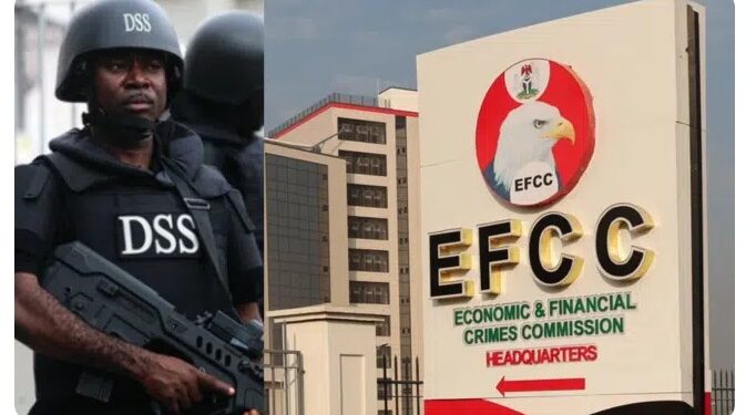 Files, Flash Drives Of Ex-Govs Under Probe Missing After DSS Allegedly Raided EFCC Offices