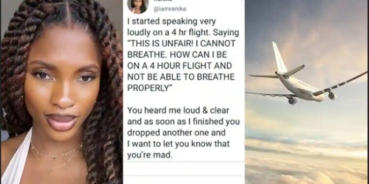Nigerian Lady Calls Out Co-passenger For Farting All Through Flight From Lagos To Casablanca