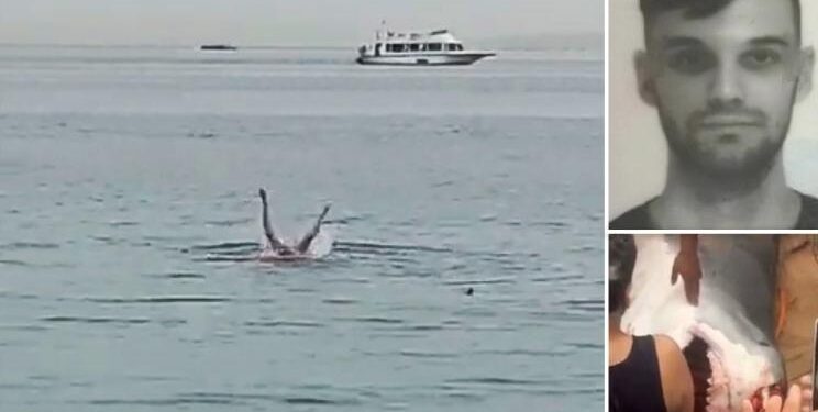 Shark Eats Russian Man Alive While His Father And Other Beach Goers Helplessly Watch (Video)