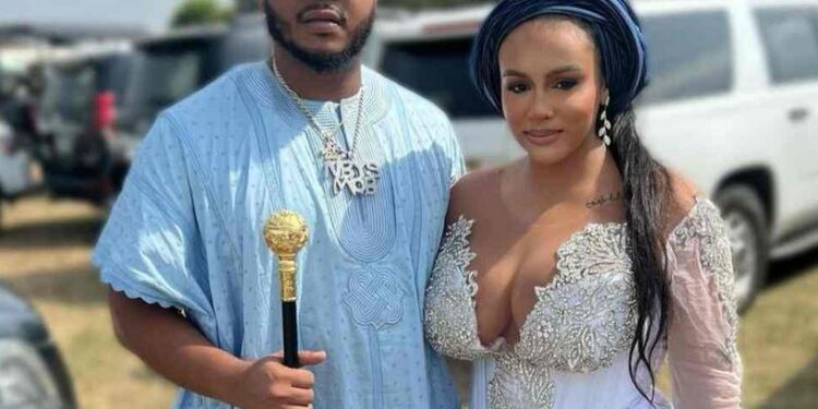 Marriage is Not By Force, Divorce me in Peace – Sina Rambo’s Wife, Heidi Korth Cries Out (Screenshots)