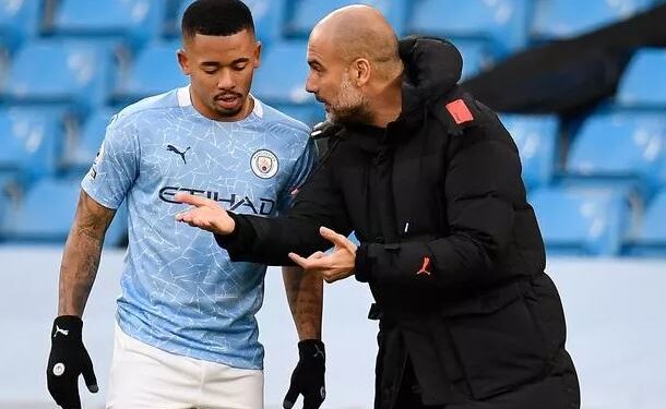 I Left Man City After Guardiola Made Me Cry – Jesus Reveals