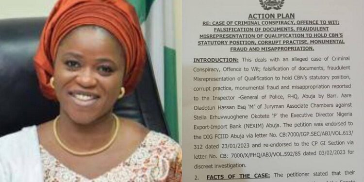 Police Investigating Tinubu’s Ministerial Nominee, Stella Okotete Over Forged Document, Massive Fraud