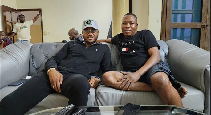Shina Peller Storms Benin Republic To Visits Sunday Igboho