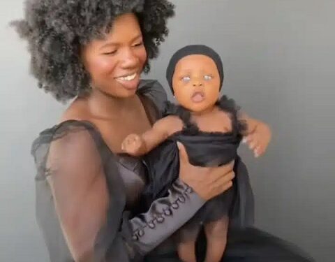 She’s a Special Child – Mum Shares Stunning Video of Her Baby With Shiny Blue Eyes (Video)