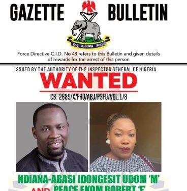 Police Declare Two Wanted For Criminal Conspiracy And Threat To Life